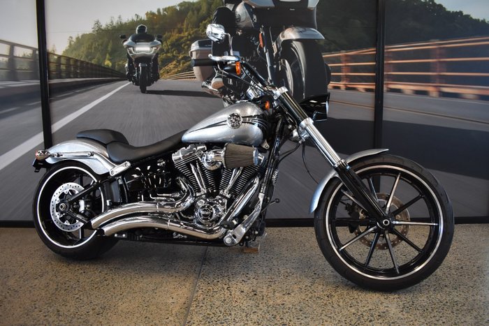 2015 Harley-davidson FXSB SOFTAIL BREAKOUT SILVER