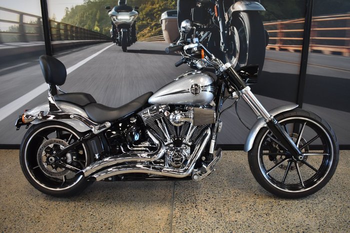 2015 Harley-davidson FXSB SOFTAIL BREAKOUT SILVER
