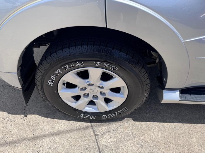 2012 Mitsubishi Pajero Platinum NW MY12 4X4 Cool Silver