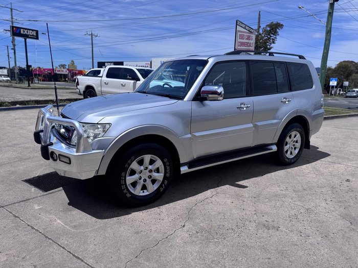 2012 Mitsubishi Pajero Platinum NW MY12 4X4 Cool Silver