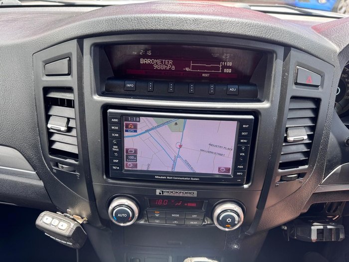 2012 Mitsubishi Pajero Platinum NW MY12 4X4 Cool Silver