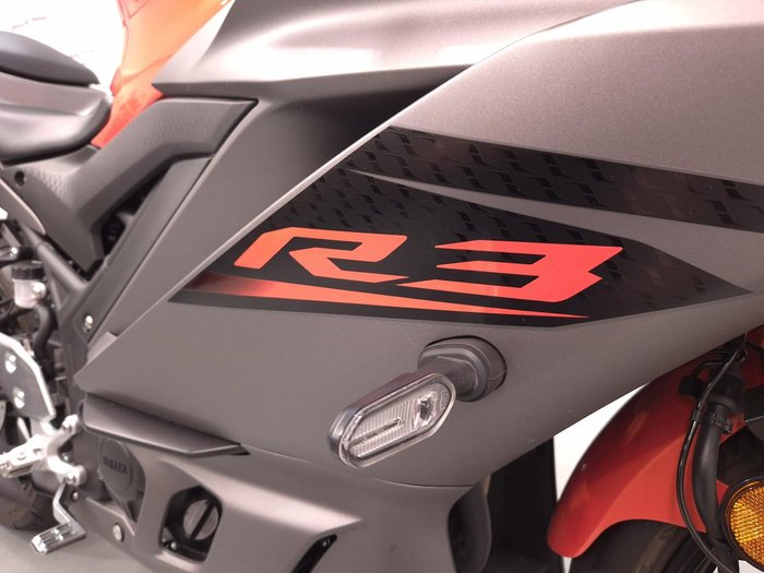 2022 Yamaha YZF-R3 R3 Orange