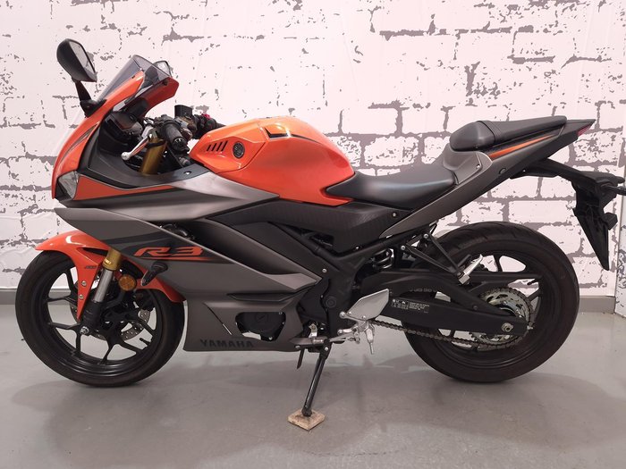 2022 Yamaha YZF-R3 R3 Orange