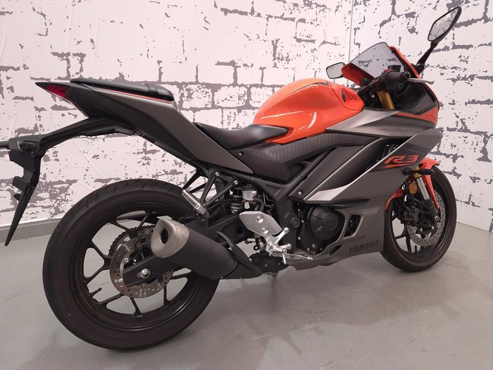 2022 Yamaha YZF-R3 R3 Orange
