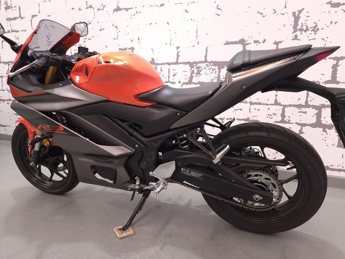 2022 Yamaha YZF-R3 R3 Orange