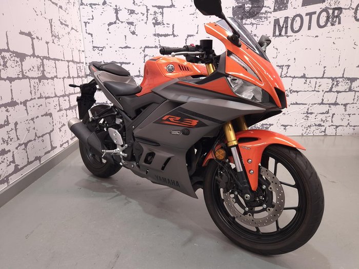 2022 Yamaha YZF-R3 R3 Orange