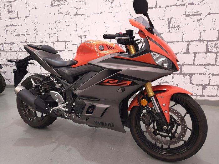 2022 Yamaha YZF-R3 R3 Orange