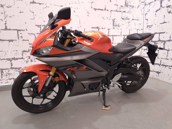 2022 Yamaha YZF-R3 R3 Orange