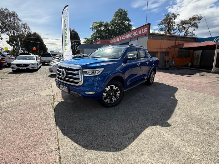2021 GWM Ute Cannon-L NPW 4X4 Dual Range Blue Sapphire