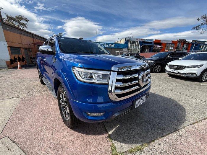 2021 GWM Ute Cannon-L NPW 4X4 Dual Range Blue Sapphire