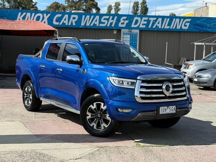 2021 GWM Ute Cannon-L NPW 4X4 Dual Range Blue Sapphire