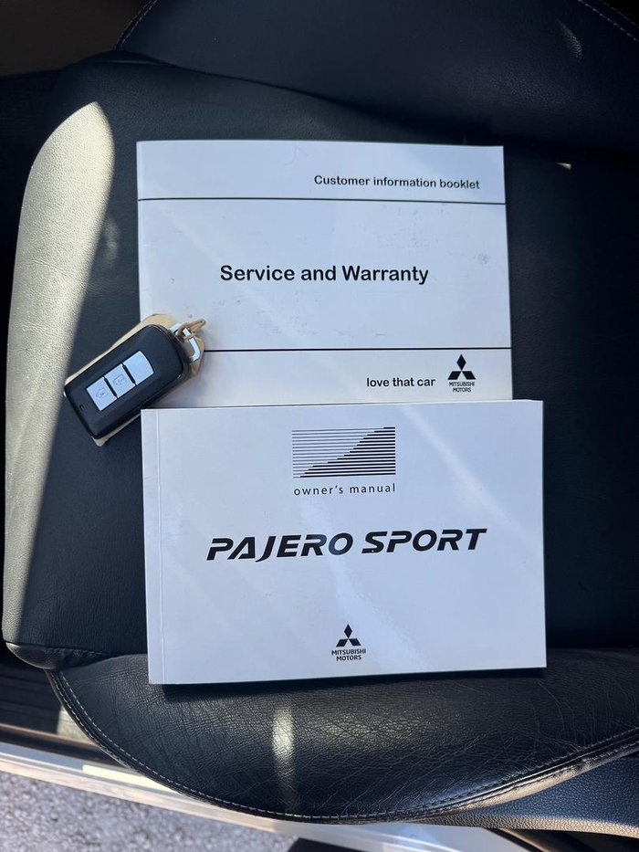 2018 Mitsubishi Pajero Sport Black Edition QE MY19 4X4 Dual Range Starlight