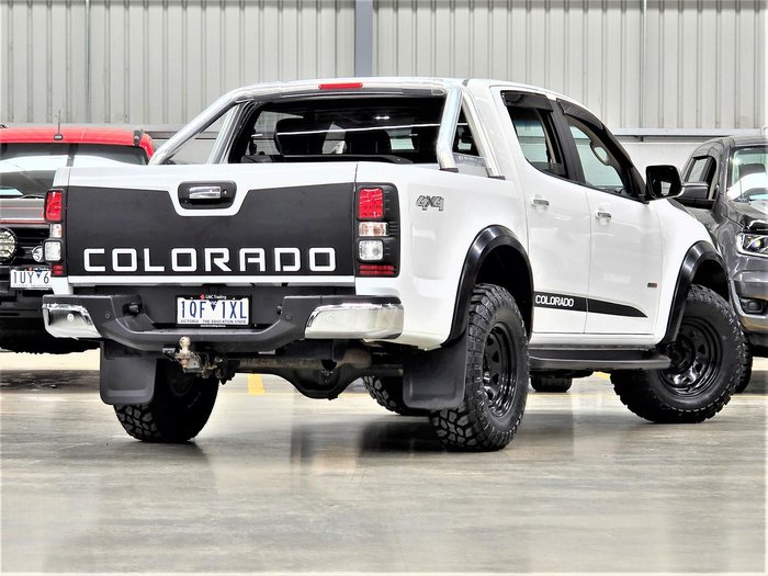 2019 Holden Colorado LTZ RG MY20 4X4 Dual Range Summit White