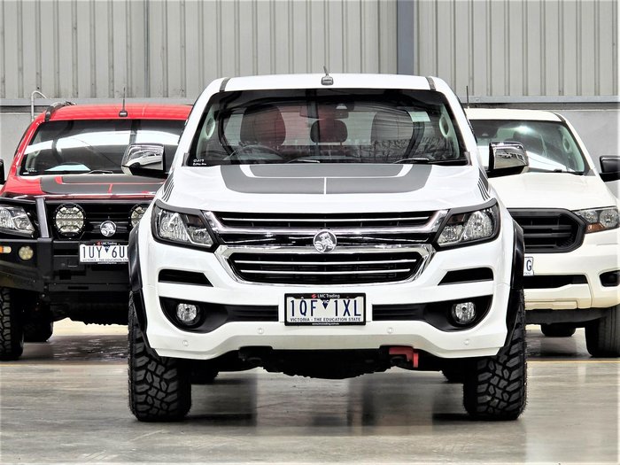 2019 Holden Colorado LTZ RG MY20 4X4 Dual Range Summit White