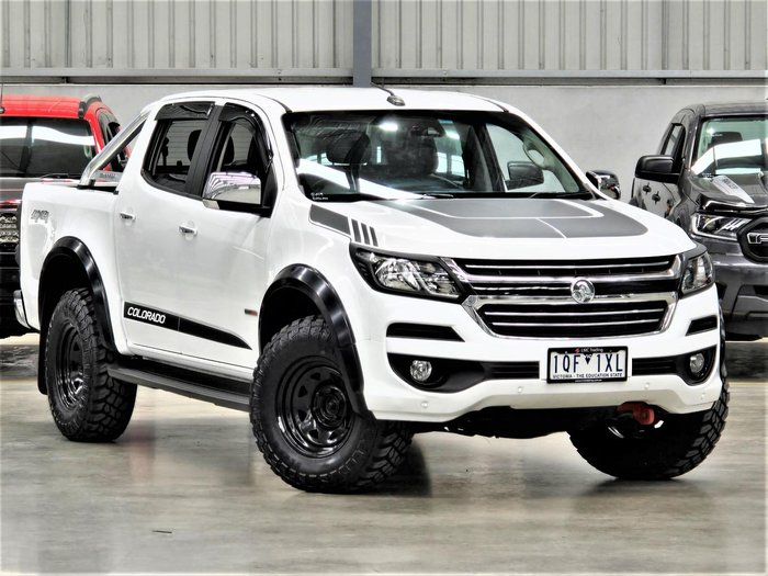 2019 Holden Colorado LTZ RG MY20 4X4 Dual Range Summit White