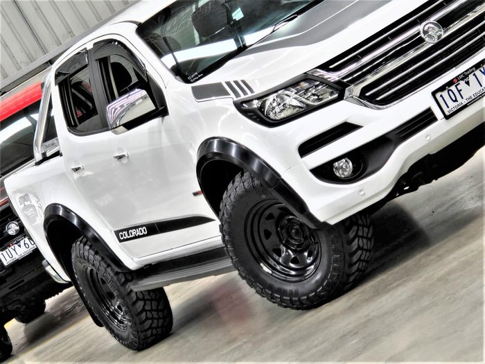 2019 Holden Colorado LTZ RG MY20 4X4 Dual Range Summit White
