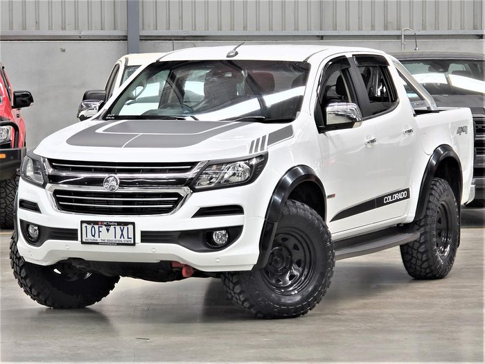 2019 Holden Colorado LTZ RG MY20 4X4 Dual Range Summit White