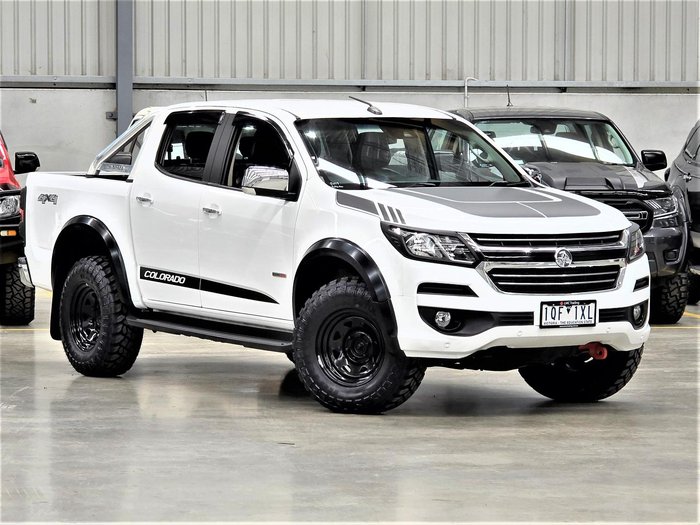 2019 Holden Colorado LTZ RG MY20 4X4 Dual Range Summit White