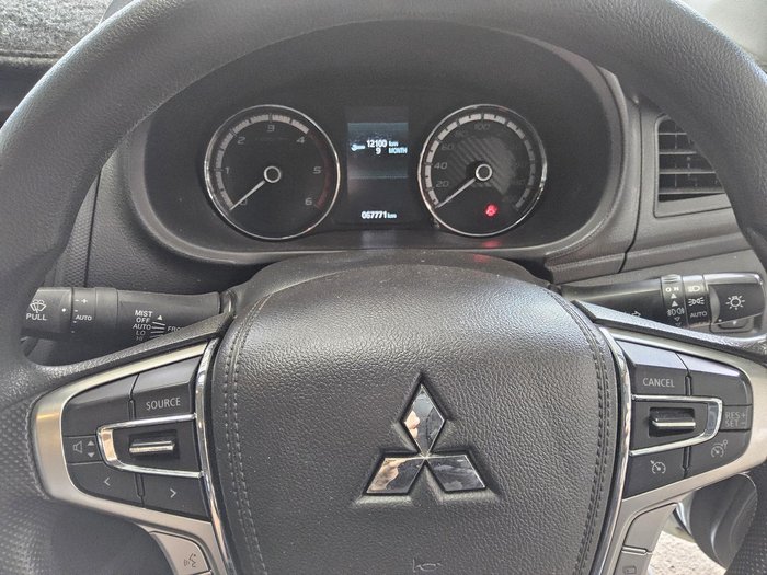 2020 Mitsubishi Triton GLX ADAS MR MY20 4X4 Dual Range White