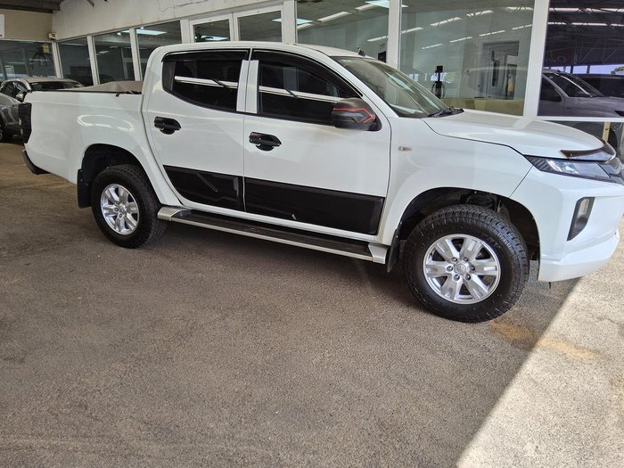 2020 Mitsubishi Triton GLX ADAS MR MY20 4X4 Dual Range White