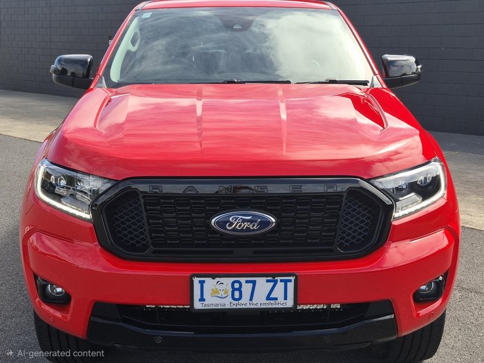 2020 Ford Ranger FX4 PX MkIII MY20.25 4X4 Dual Range True Red
