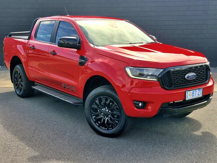 2020 Ford Ranger FX4 PX MkIII MY20.25 4X4 Dual Range True Red