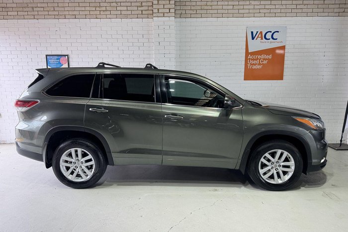 2014 Toyota Kluger GX GSU55R AWD Rainforest Green