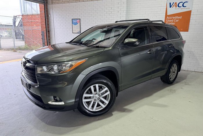 2014 Toyota Kluger GX GSU55R AWD Rainforest Green