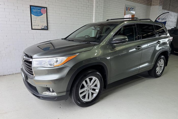 2014 Toyota Kluger GX GSU55R AWD Rainforest Green