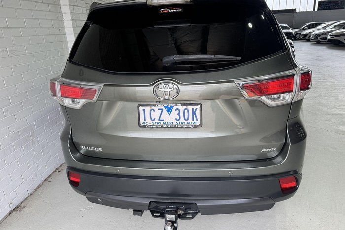 2014 Toyota Kluger GX GSU55R AWD Rainforest Green