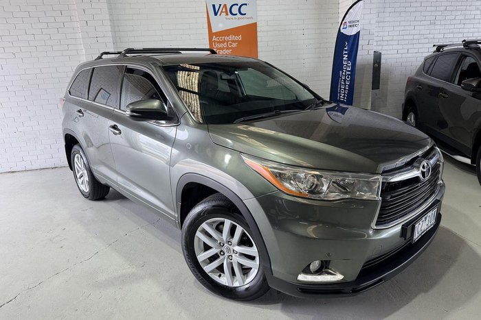 2014 Toyota Kluger GX GSU55R AWD Rainforest Green