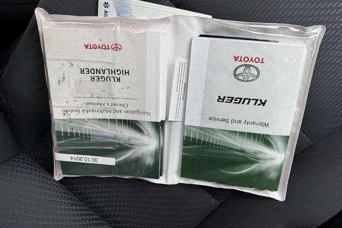 2014 Toyota Kluger GX GSU55R AWD Rainforest Green