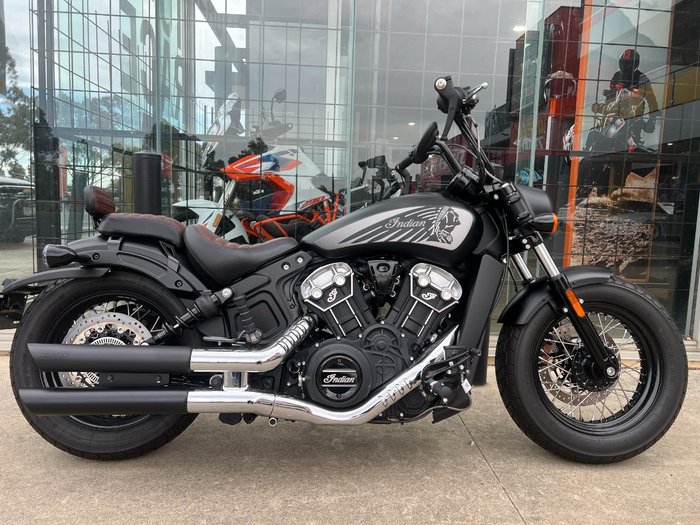 2021 Indian SCOUT BOBBER TWENTY THUNDER BL BLACK