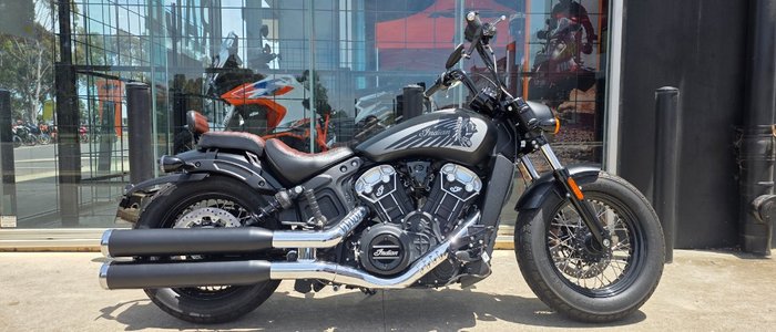 2021 Indian SCOUT BOBBER TWENTY THUNDER BL BLACK