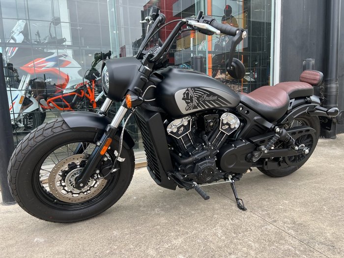 2021 Indian SCOUT BOBBER TWENTY THUNDER BL BLACK