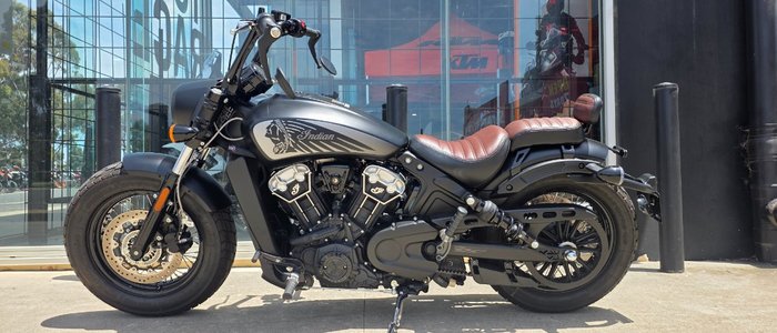 2021 Indian SCOUT BOBBER TWENTY THUNDER BL BLACK