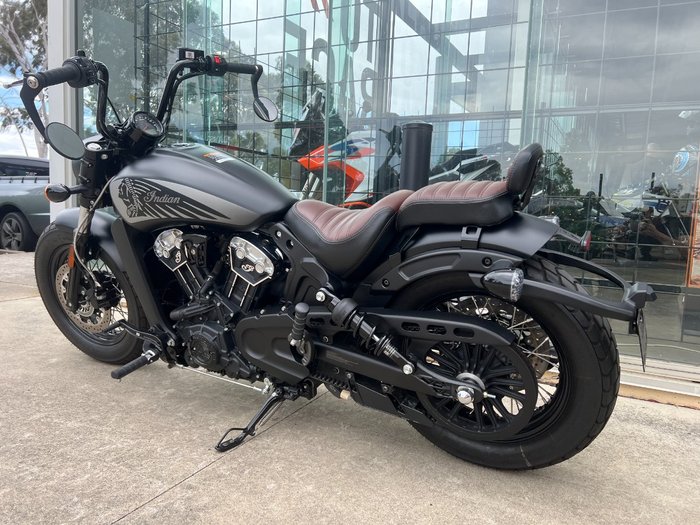 2021 Indian SCOUT BOBBER TWENTY THUNDER BL BLACK