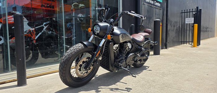 2021 Indian SCOUT BOBBER TWENTY THUNDER BL BLACK