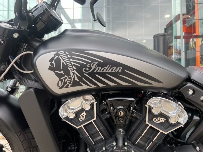 2021 Indian SCOUT BOBBER TWENTY THUNDER BL BLACK