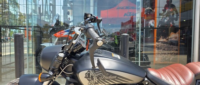 2021 Indian SCOUT BOBBER TWENTY THUNDER BL BLACK