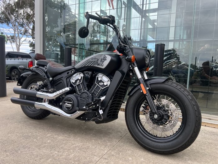 2021 Indian SCOUT BOBBER TWENTY THUNDER BL BLACK