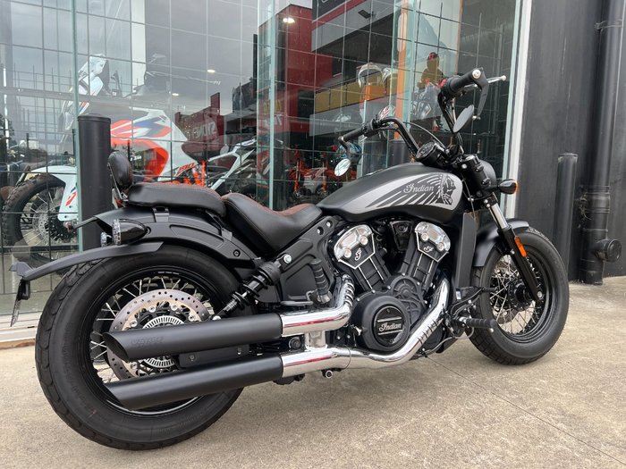 2021 Indian SCOUT BOBBER TWENTY THUNDER BL BLACK