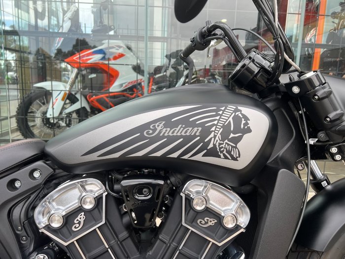 2021 Indian SCOUT BOBBER TWENTY THUNDER BL BLACK