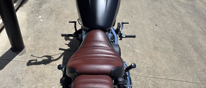 2021 Indian SCOUT BOBBER TWENTY THUNDER BL BLACK