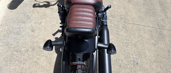 2021 Indian SCOUT BOBBER TWENTY THUNDER BL BLACK
