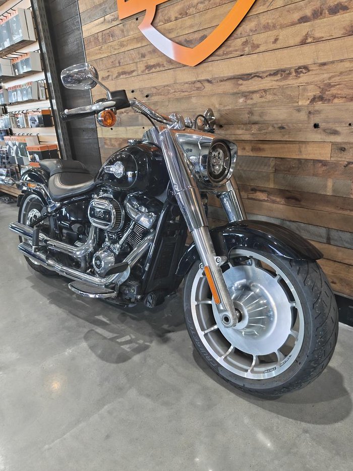 2022 Harley-Davidson Fat Boy 114 (FLFBS) Softail Black