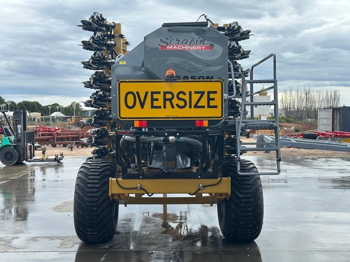 0 SERAFIN ULTISOW NARROW FOLD SINGLE DISC SEEDER NEW YELLOW