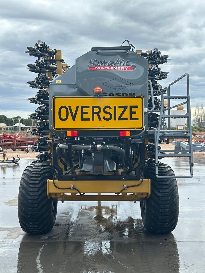 0 SERAFIN ULTISOW NARROW FOLD SINGLE DISC SEEDER NEW YELLOW