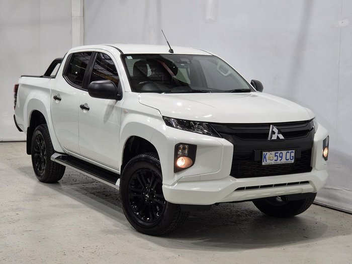 2021 Mitsubishi Triton GLX-R MR MY22 4X4 Dual Range White