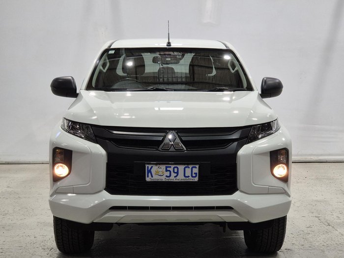 2021 Mitsubishi Triton GLX-R MR MY22 4X4 Dual Range White